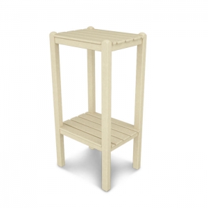 Polywood Two Shelf Bar Side Table