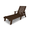 Polywood Captain Chaise Lounge with Arms
