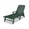 Polywood Nautical Chaise with Arms (Stackable)