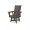 Polywood Modern Adirondack Swivel Dining Chair
